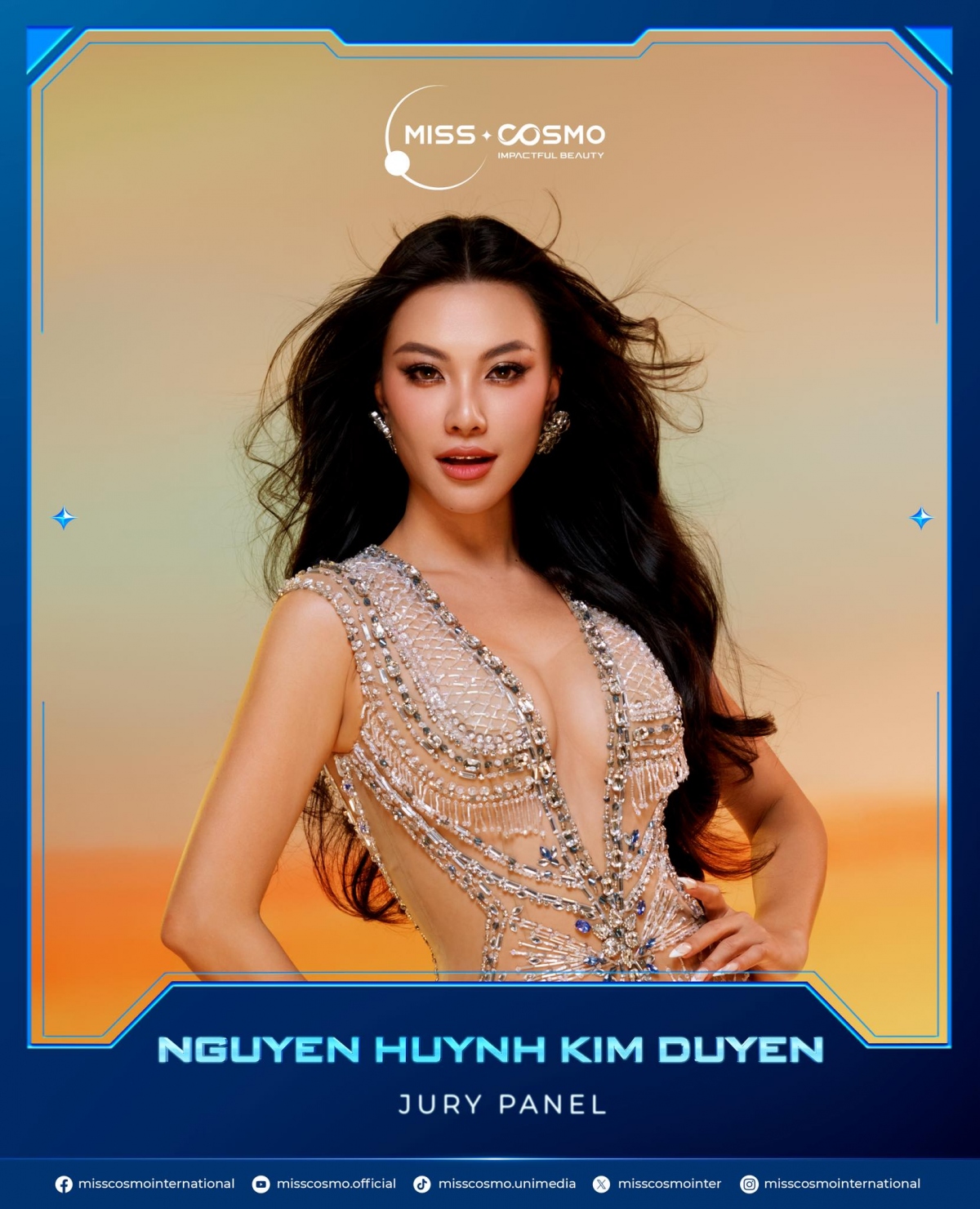 Vietnamese beauty to judge Miss Cosmo 2024